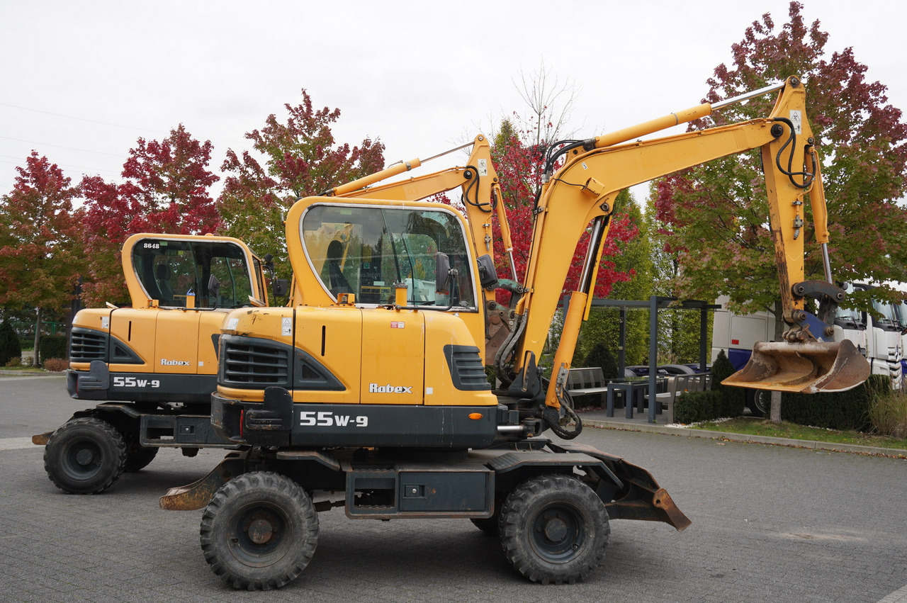 Hyundai Robex 55W-9 Wheeled Excavator 5.5t / 2pcs - Minibagger: das Bild 4 Hyundai Robex 55W-9 Wheeled Excavator 5.5t / 2pcs - Minibagger: das Bild 4