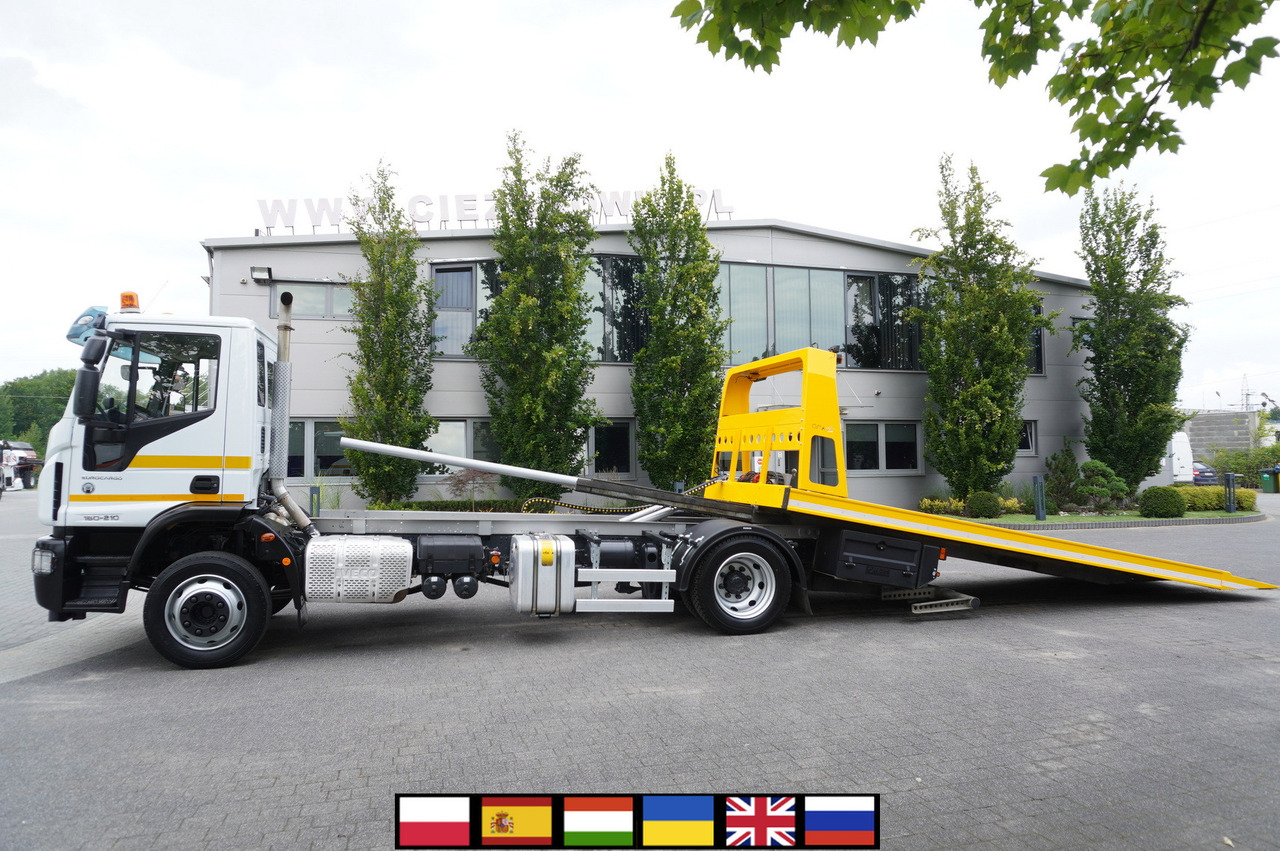 IVECO Eurocargo 160-210 / 75,000 km! / OMARS lowered tow truck platform / Fork - Abschleppwagen: das Bild 1 IVECO Eurocargo 160-210 / 75,000 km! / OMARS lowered tow truck platform / Fork - Abschleppwagen: das Bild 1