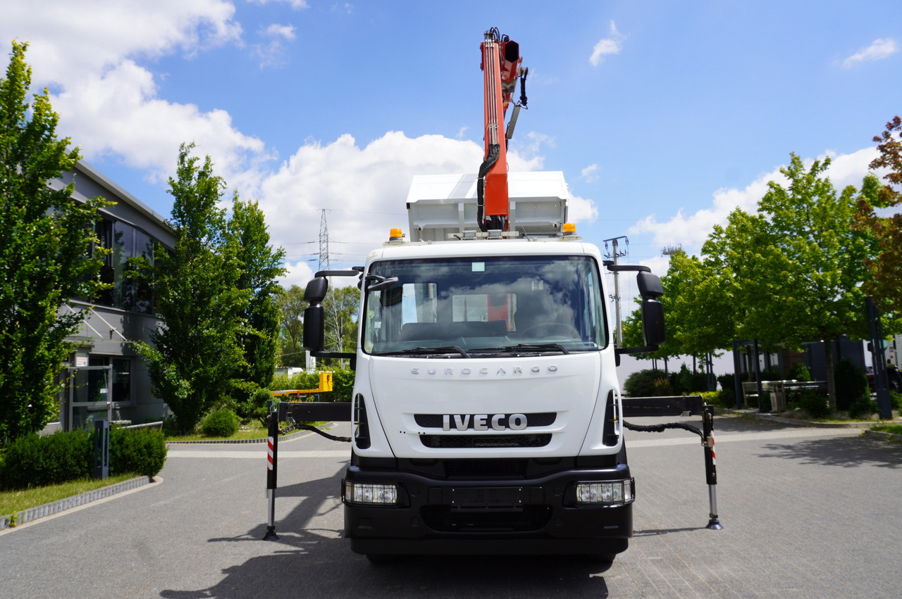 IVECO Eurocargo 160E22 EEV Dump truck / Bortmatic / Crane FASSI F95A.0.22 - Pritsche LKW, Autokran: das Bild 2 IVECO Eurocargo 160E22 EEV Dump truck / Bortmatic / Crane FASSI F95A.0.22 - Pritsche LKW, Autokran: das Bild 2