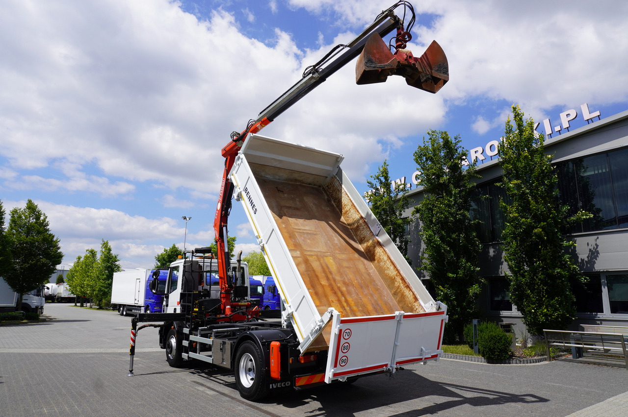 IVECO Eurocargo 160E22 EEV Dump truck / Bortmatic / Crane FASSI F95A.0.22 - Autokran: das Bild 4 IVECO Eurocargo 160E22 EEV Dump truck / Bortmatic / Crane FASSI F95A.0.22 - Autokran: das Bild 4