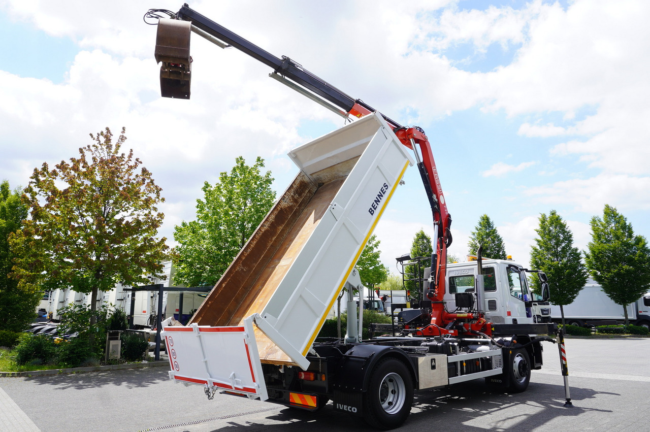 IVECO Eurocargo 160E22 EEV Dump truck / Bortmatic / Crane FASSI F95A.0.22 - Autokran: das Bild 5 IVECO Eurocargo 160E22 EEV Dump truck / Bortmatic / Crane FASSI F95A.0.22 - Autokran: das Bild 5