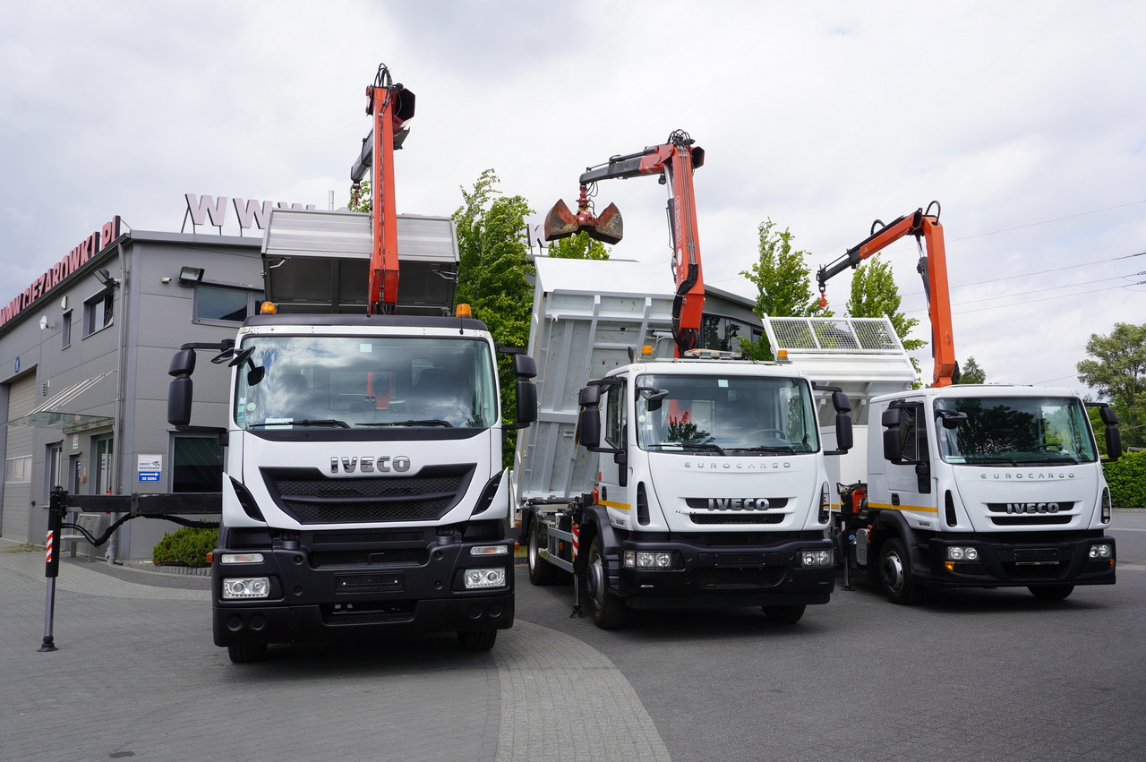 IVECO Stralis 310 E6 / NEW 3-sided tipper / Fassi F135 crane with remote control - Kipper, Autokran: das Bild 3 IVECO Stralis 310 E6 / NEW 3-sided tipper / Fassi F135 crane with remote control - Kipper, Autokran: das Bild 3