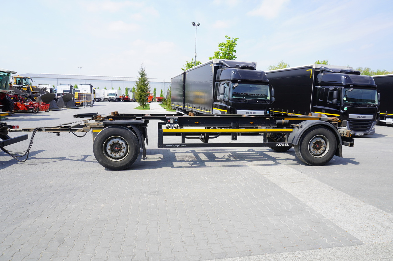 KOGEL AWE 18, two-axle, BDF, 7.5m chassis , air suspension, SAF axles - Fahrgestell Anhänger: das Bild 3 KOGEL AWE 18, two-axle, BDF, 7.5m chassis , air suspension, SAF axles - Fahrgestell Anhänger: das Bild 3