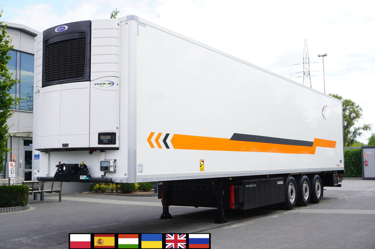 KÖGEL S24 refrigerator semi-trailer / 2023 / Carrier Vector 1550 / Doppelstock / several units - Kühlkoffer Auflieger: das Bild 1 KÖGEL S24 refrigerator semi-trailer / 2023 / Carrier Vector 1550 / Doppelstock / several units - Kühlkoffer Auflieger: das Bild 1