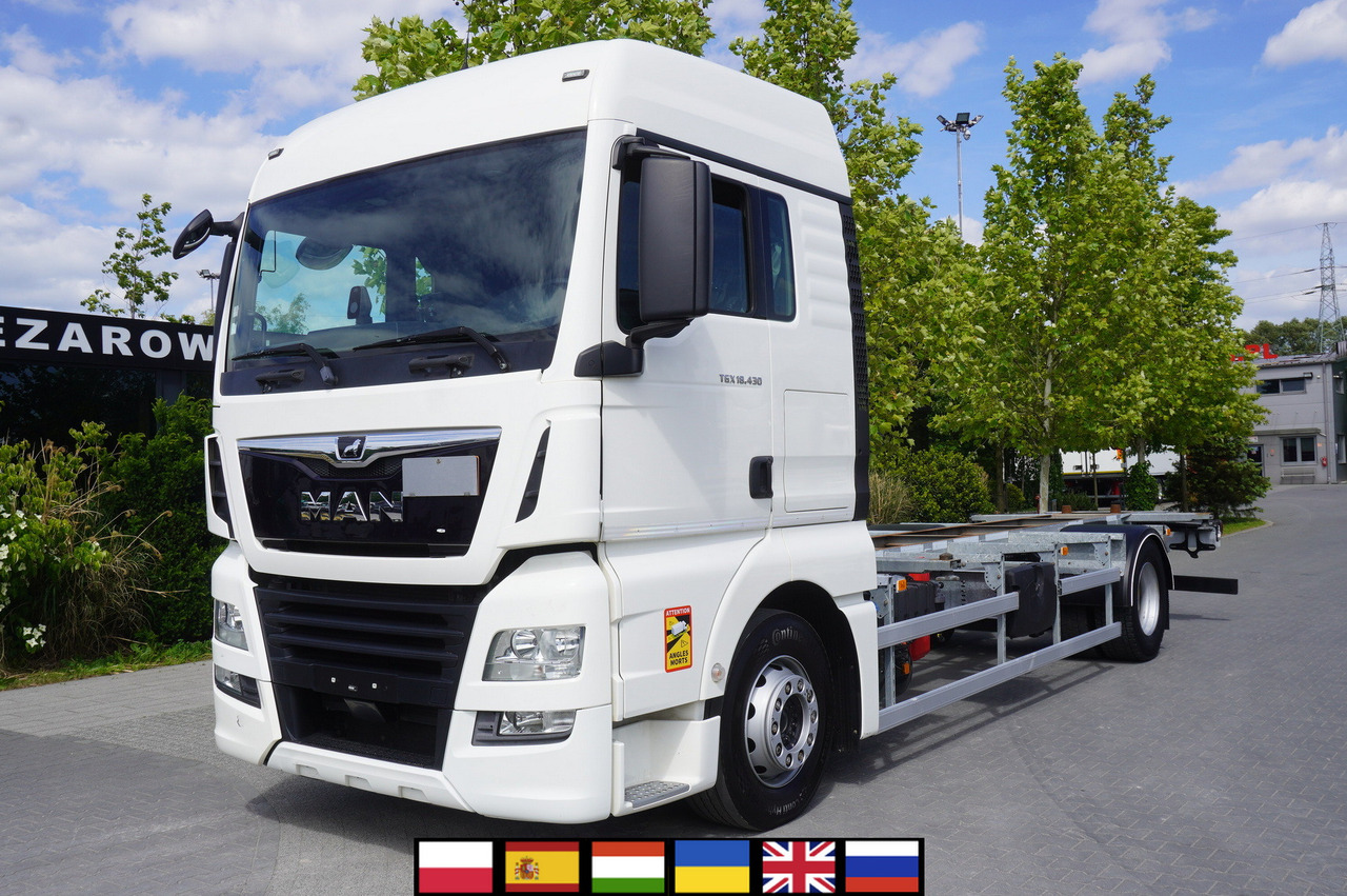MAN GX 18.430 / BDF 7.5 m / sleeping cab / 2021 - Containerwagen/ Wechselfahrgestell LKW: das Bild 1 MAN GX 18.430 / BDF 7.5 m / sleeping cab / 2021 - Containerwagen/ Wechselfahrgestell LKW: das Bild 1