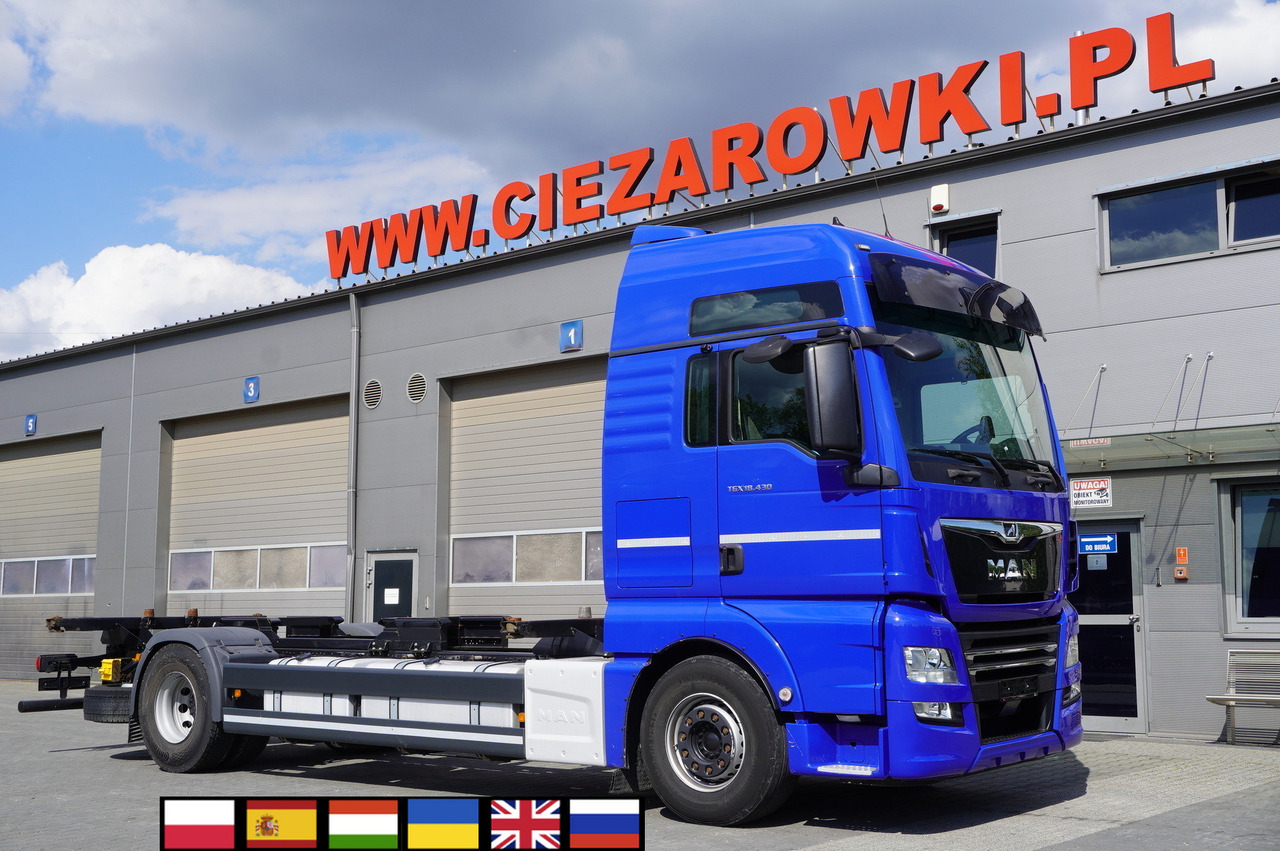 MAN MAN TGX 18.430 / BDF / sleeping cab / 2021 / 4 units - Containerwagen/ Wechselfahrgestell LKW: das Bild 1 MAN MAN TGX 18.430 / BDF / sleeping cab / 2021 / 4 units - Containerwagen/ Wechselfahrgestell LKW: das Bild 1