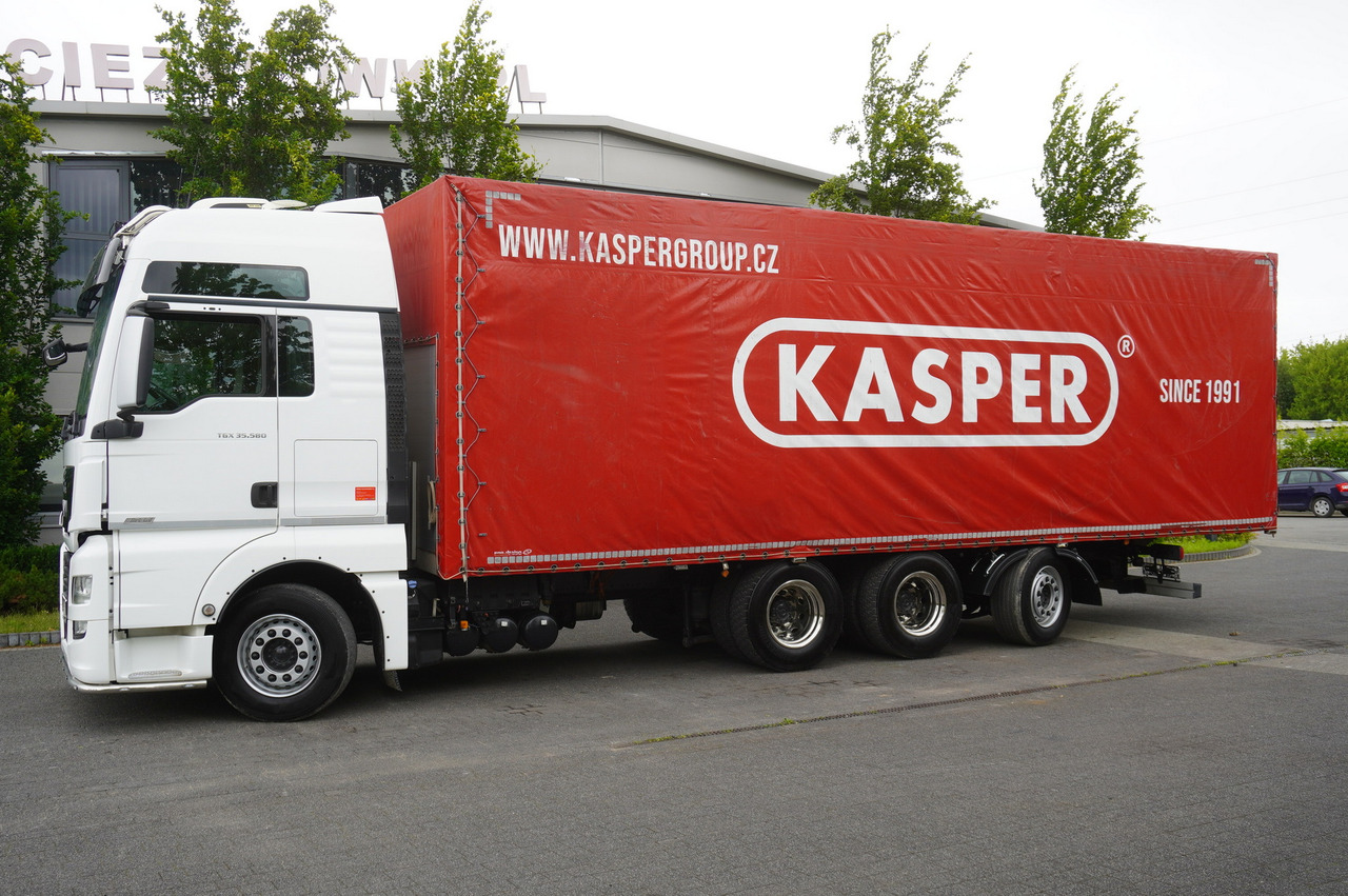 MAN MAN TGX 35.580 E6 8x4 /4 / 23 EPAL tarp superstructure / 4th axle steered - Plane LKW: das Bild 2 MAN MAN TGX 35.580 E6 8x4 /4 / 23 EPAL tarp superstructure / 4th axle steered - Plane LKW: das Bild 2