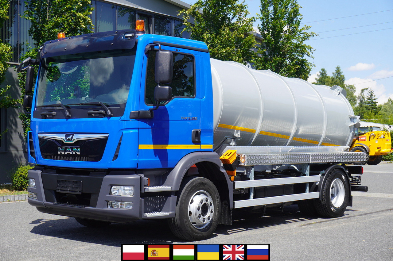 MAN TGM 15.250 / NEW septic tank (07/2025) superstructure 8000 l / 160 tho. km - Güllefass: das Bild 1 MAN TGM 15.250 / NEW septic tank (07/2025) superstructure 8000 l / 160 tho. km - Güllefass: das Bild 1