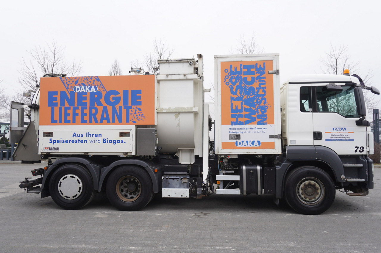 MAN TGS 26.360 / Holzmann Fahrzeugbau HBS 28/120.00 kitchen waste vehicle / Euro 5 - Müllwagen: das Bild 5 MAN TGS 26.360 / Holzmann Fahrzeugbau HBS 28/120.00 kitchen waste vehicle / Euro 5 - Müllwagen: das Bild 5