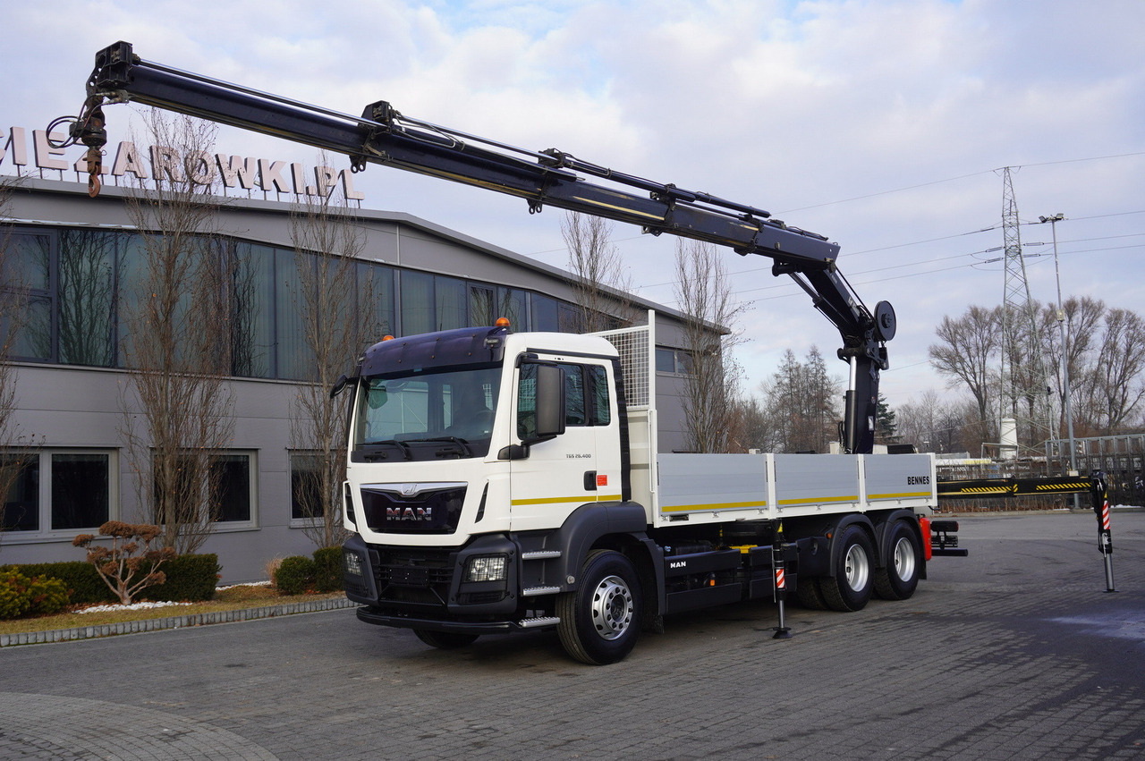 MAN TGS 26.400 / HDS HIAB 244 EP-4 HIDUO 8500 kg / 6x4 - Pritsche LKW, Autokran: das Bild 1 MAN TGS 26.400 / HDS HIAB 244 EP-4 HIDUO 8500 kg / 6x4 - Pritsche LKW, Autokran: das Bild 1