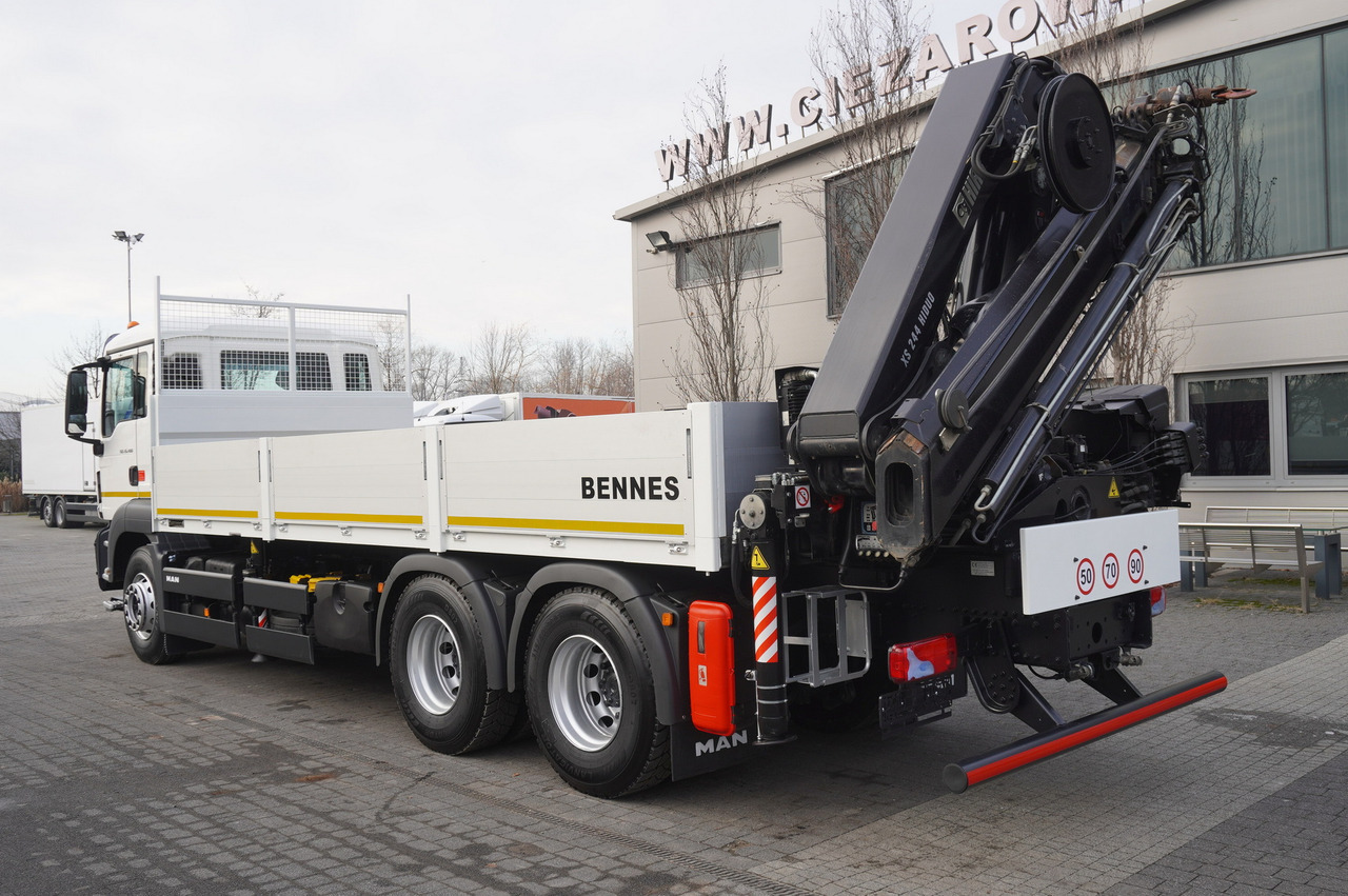 MAN TGS 26.400 / HDS HIAB 244 EP-4 HIDUO 8500 kg / 6x4 - Pritsche LKW, Autokran: das Bild 3 MAN TGS 26.400 / HDS HIAB 244 EP-4 HIDUO 8500 kg / 6x4 - Pritsche LKW, Autokran: das Bild 3