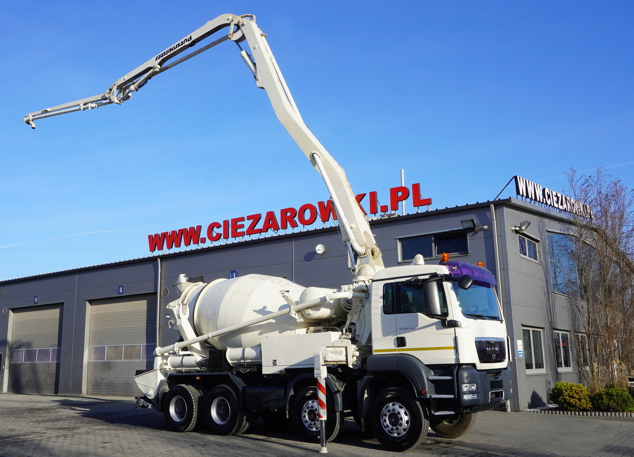 MAN TGS 32.400 8x4 Concrete Mixer Pump truck / 426 MTH !!! / 18 meters - Betonpumpe: das Bild 1 MAN TGS 32.400 8x4 Concrete Mixer Pump truck / 426 MTH !!! / 18 meters - Betonpumpe: das Bild 1