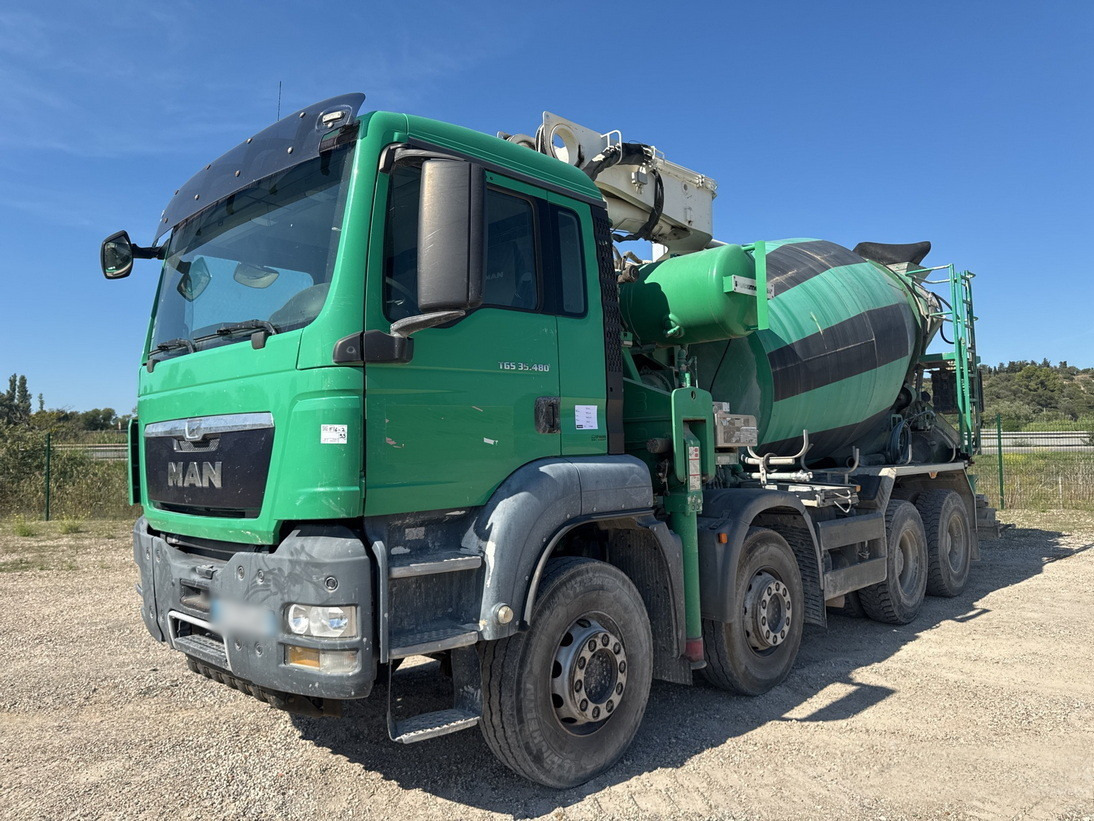 MAN TGS 35.480 8x4 Concrete Mixer Pump truck / Putzmeister M24-3 / 1600 MTH! - Betonpumpe: das Bild 2 MAN TGS 35.480 8x4 Concrete Mixer Pump truck / Putzmeister M24-3 / 1600 MTH! - Betonpumpe: das Bild 2