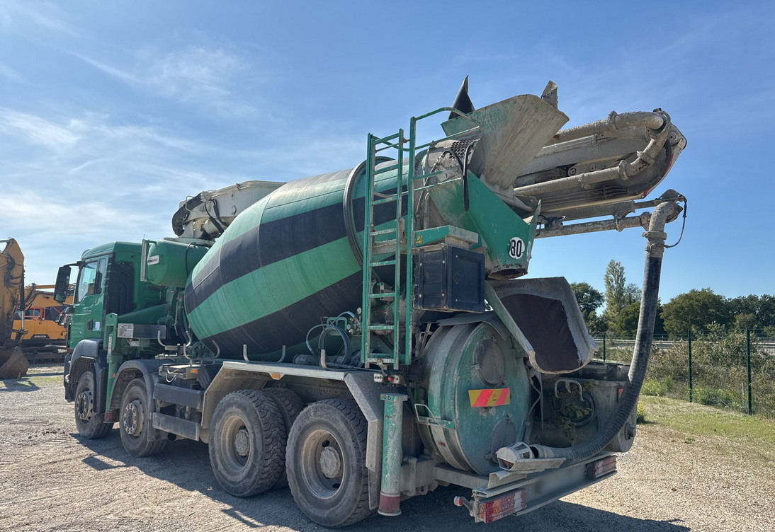 MAN TGS 35.480 8x4 Concrete Mixer Pump truck / Putzmeister M24-3 / 1600 MTH! - Betonpumpe: das Bild 4 MAN TGS 35.480 8x4 Concrete Mixer Pump truck / Putzmeister M24-3 / 1600 MTH! - Betonpumpe: das Bild 4