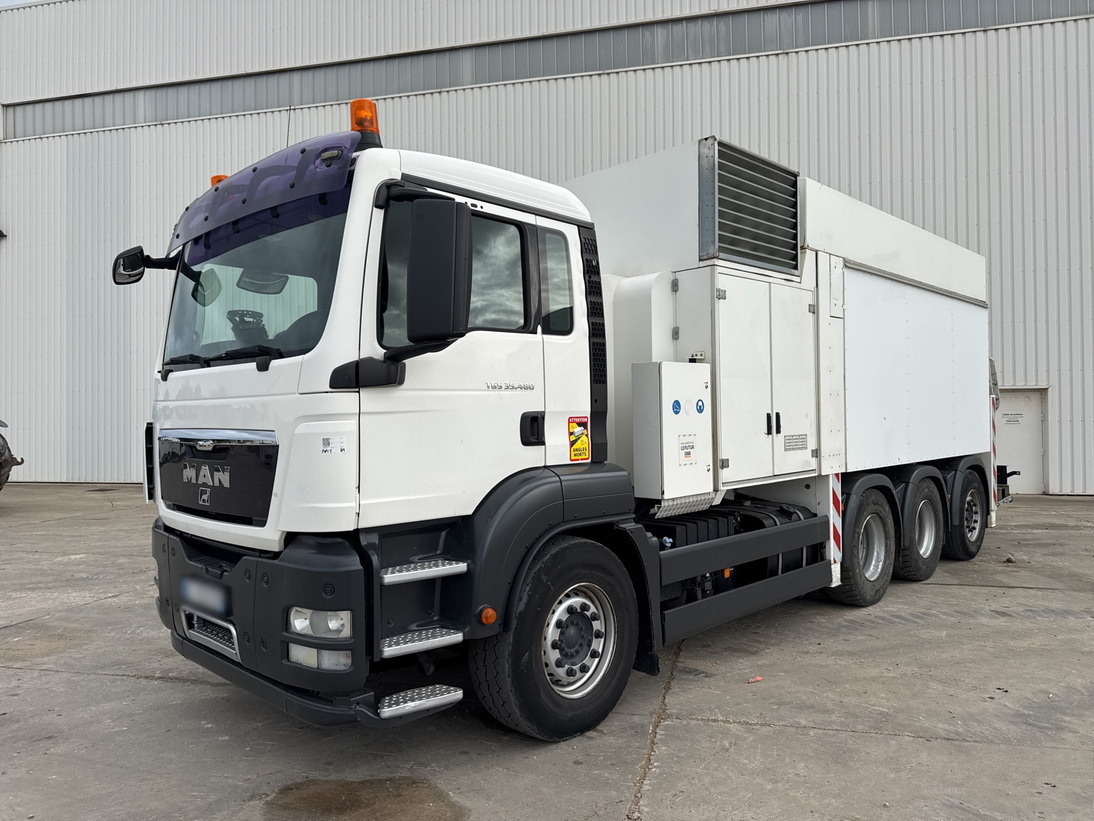 MAN TGS 35.480 8x4 / MTS 4A14T 36.000V vacuum truck / 10 m3 - Saug-/ Spülfahrzeug: das Bild 2 MAN TGS 35.480 8x4 / MTS 4A14T 36.000V vacuum truck / 10 m3 - Saug-/ Spülfahrzeug: das Bild 2