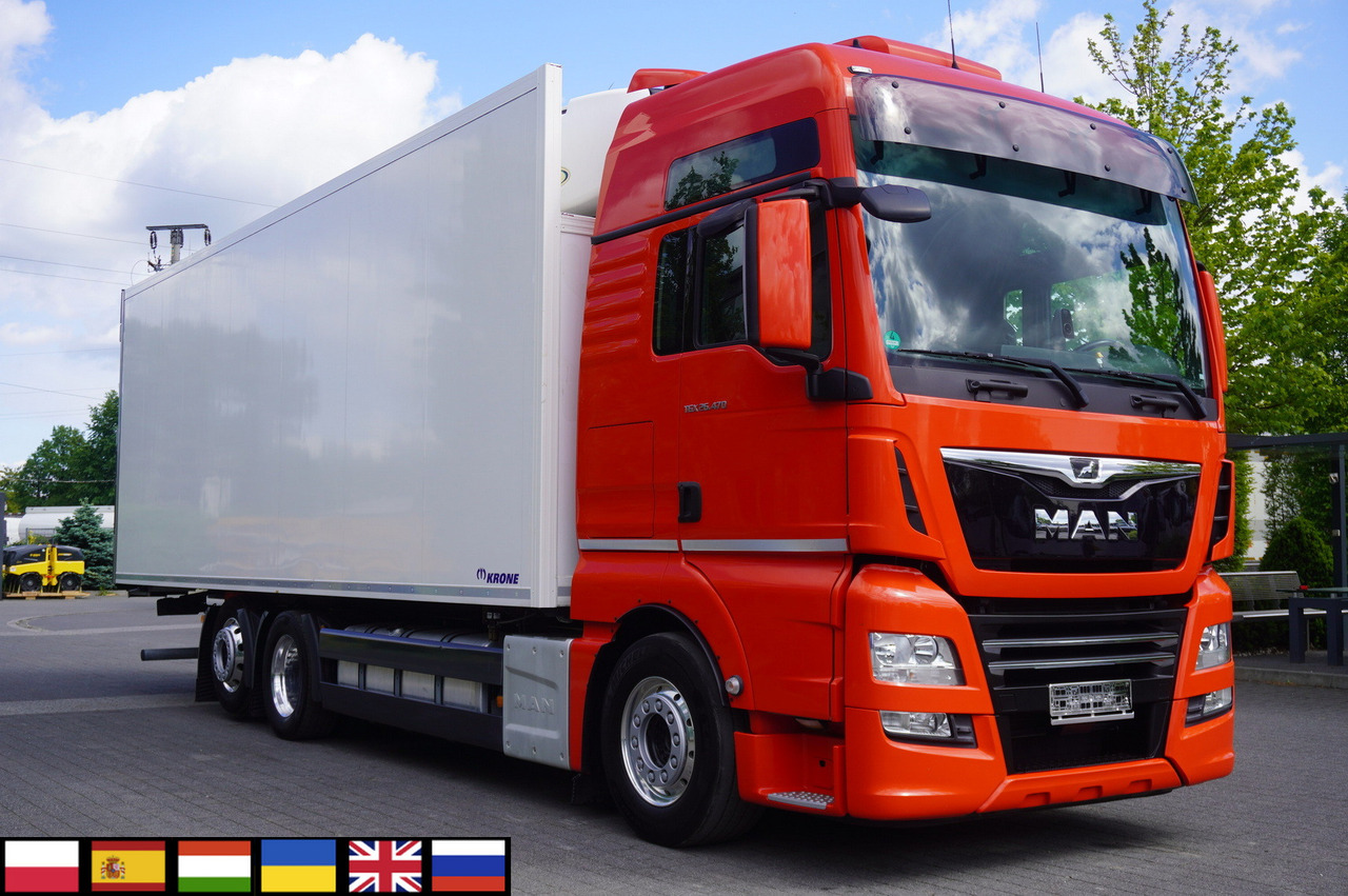MAN TGX 26.470 / Krone refrigerator bitemperature doppelstock 20 EPAL / Carrier Supra 1250 MT - Kühlkoffer LKW: das Bild 1 MAN TGX 26.470 / Krone refrigerator bitemperature doppelstock 20 EPAL / Carrier Supra 1250 MT - Kühlkoffer LKW: das Bild 1