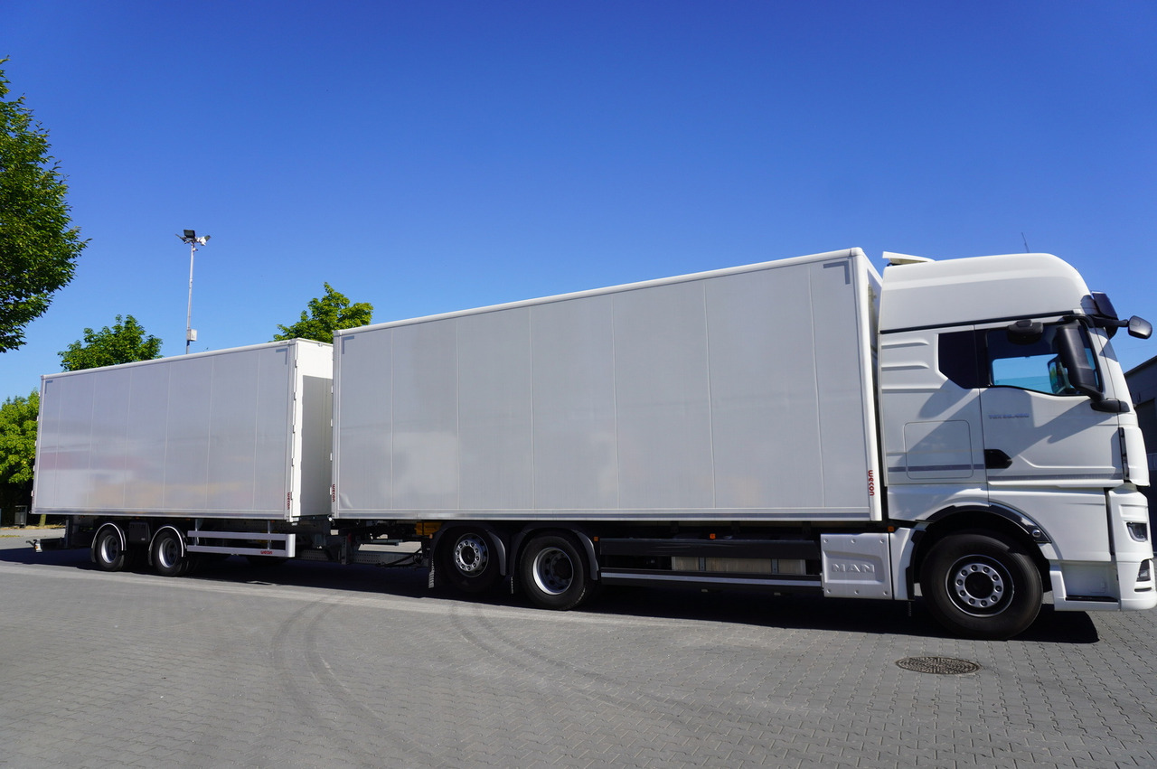 MAN TGX 26.480 6×2-2 LL CH NEW / 19 EPAL box / New Wecon walkthrough box trailer 19 EPAL / 2025.06 !!! - Koffer LKW: das Bild 2 MAN TGX 26.480 6×2-2 LL CH NEW / 19 EPAL box / New Wecon walkthrough box trailer 19 EPAL / 2025.06 !!! - Koffer LKW: das Bild 2