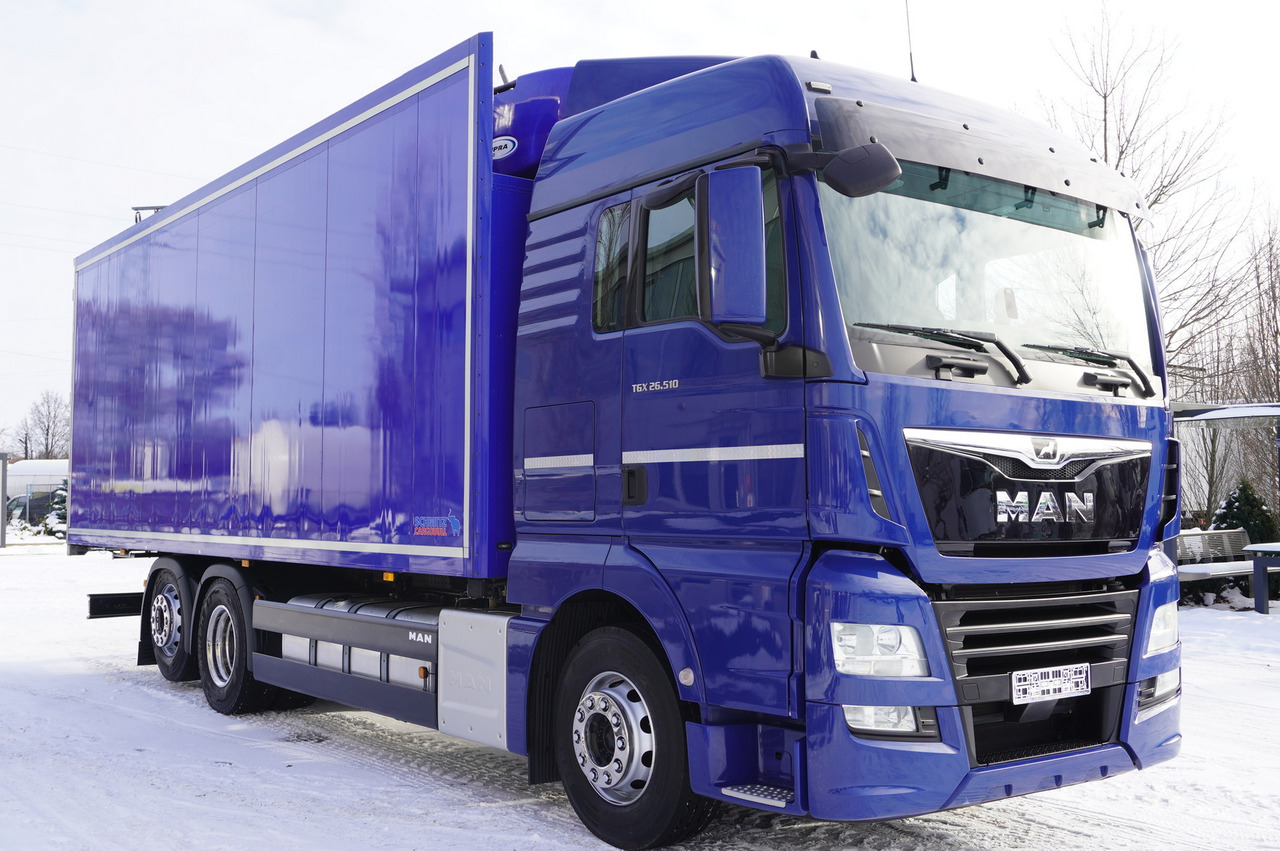 MAN TGX 26.510 6×2 E6 2021 / ATP/FRC / Schmitz FLOWER refrigerator 19 pallets / steering axle / 2 units - Kühlkoffer LKW: das Bild 2 MAN TGX 26.510 6×2 E6 2021 / ATP/FRC / Schmitz FLOWER refrigerator 19 pallets / steering axle / 2 units - Kühlkoffer LKW: das Bild 2