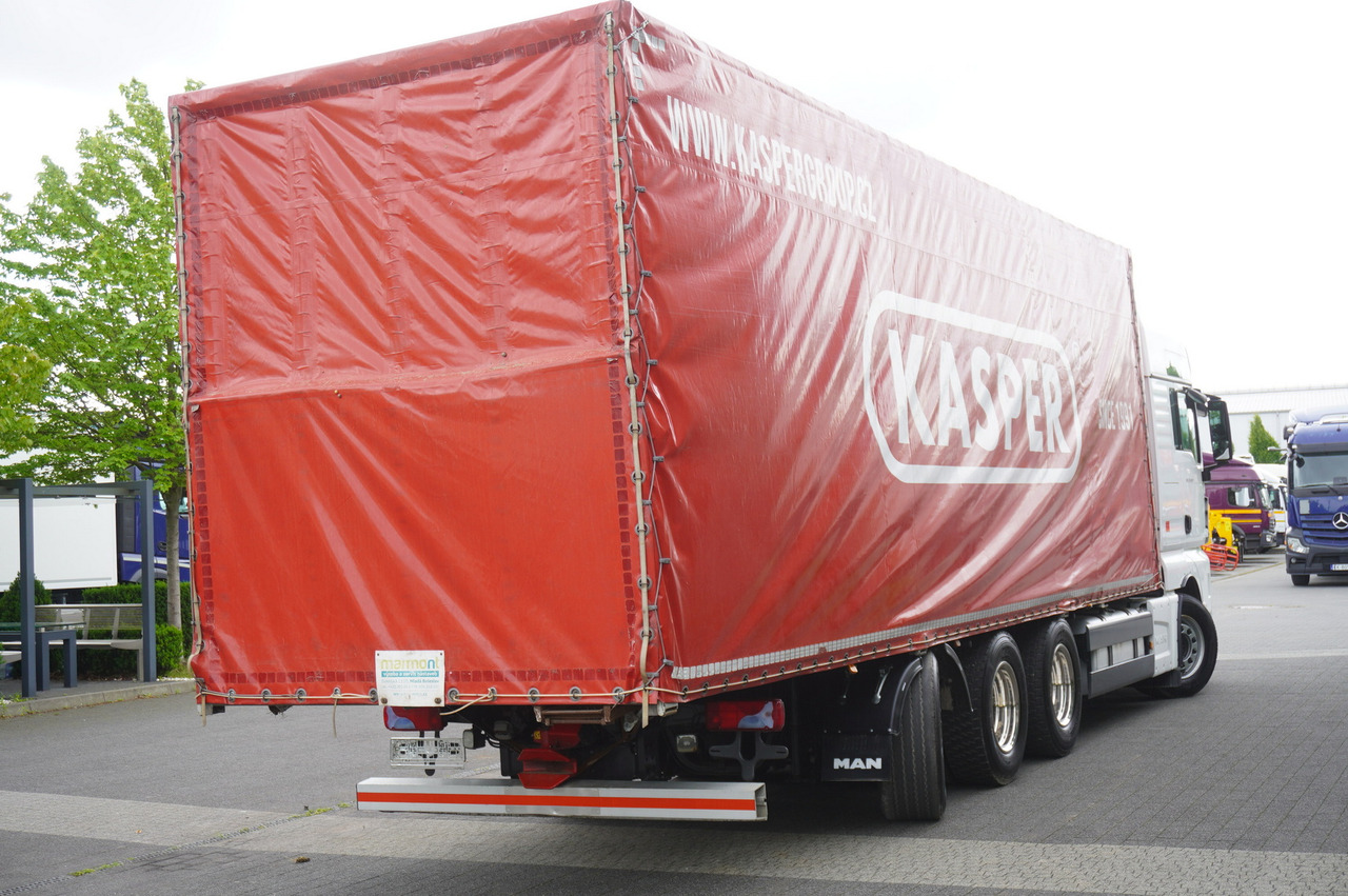 MAN TGX 35.580 E6 8x4 /4 / 23 EPAL tarp superstructure / 4th axle steered - Plane LKW: das Bild 4 MAN TGX 35.580 E6 8x4 /4 / 23 EPAL tarp superstructure / 4th axle steered - Plane LKW: das Bild 4