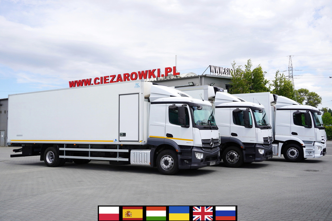 MERCEDES-BENZ Actros 1824 / Refrigerator 22 EPAL / Carrier Supra 1250 / Sleeping cabin / 3 units - Kühlkoffer LKW: das Bild 1 MERCEDES-BENZ Actros 1824 / Refrigerator 22 EPAL / Carrier Supra 1250 / Sleeping cabin / 3 units - Kühlkoffer LKW: das Bild 1