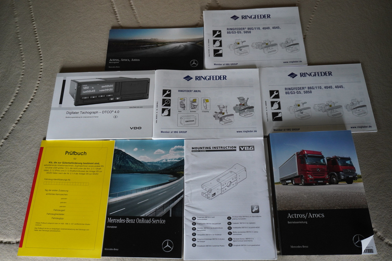 Containerwagen/ Wechselfahrgestell LKW MERCEDES-BENZ Actros 2545 / 2021 / BDF / sleeper cab: das Bild 30