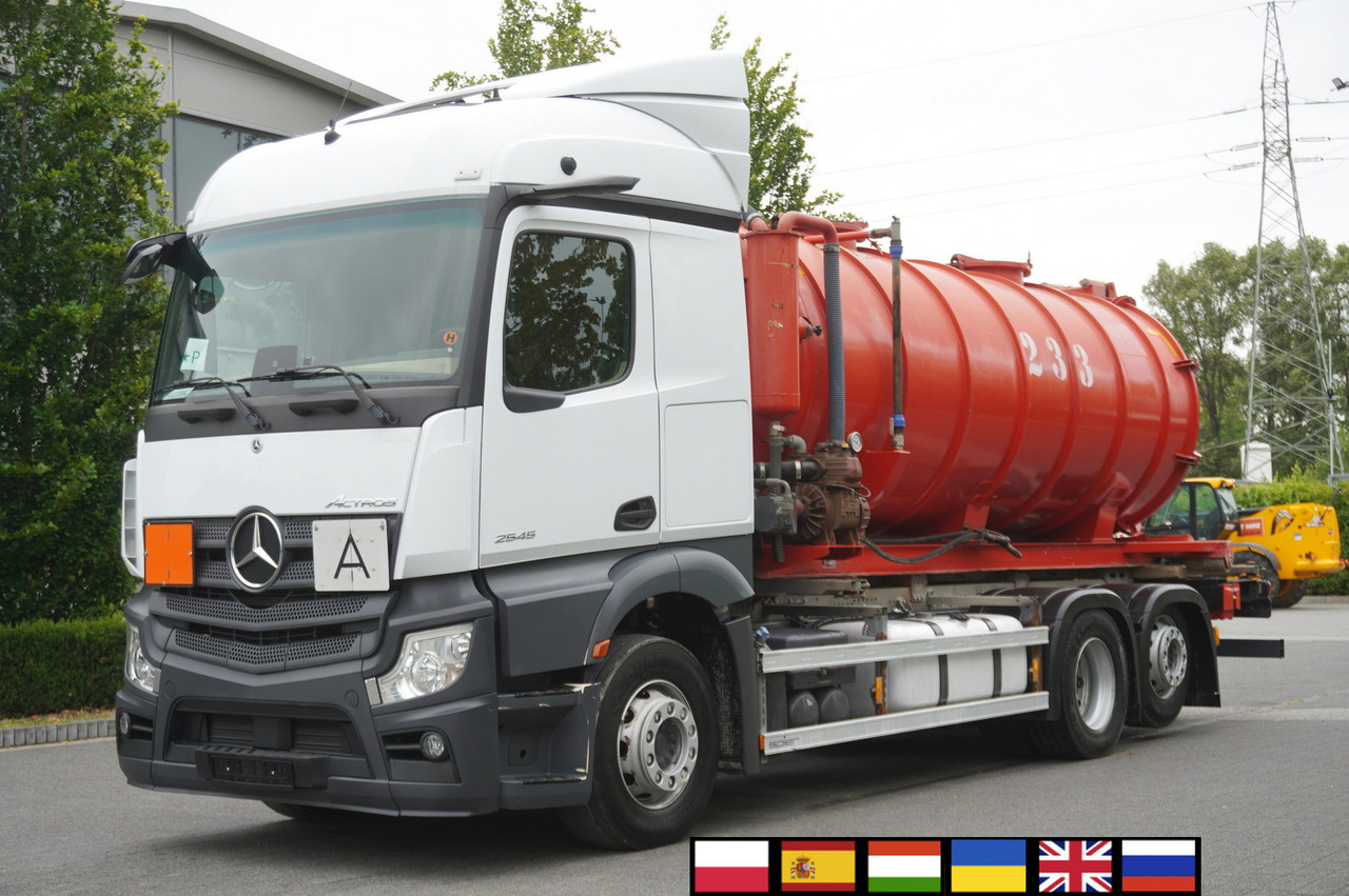 MERCEDES-BENZ Actros 2545 6 × 2 MP5 / NEW septic barrel 13000 L - Güllefass: das Bild 1 MERCEDES-BENZ Actros 2545 6 × 2 MP5 / NEW septic barrel 13000 L - Güllefass: das Bild 1