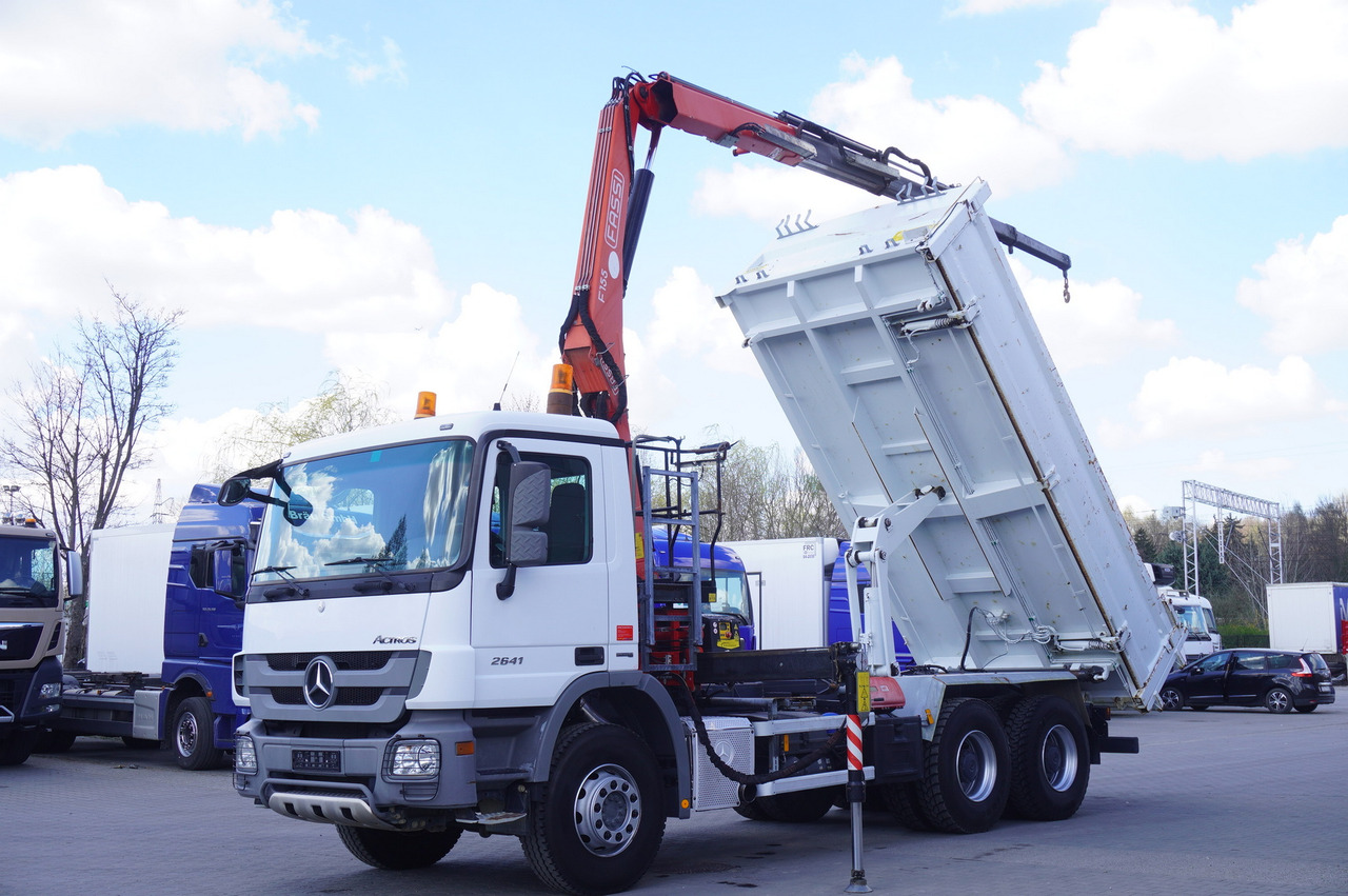 MERCEDES-BENZ Actros 2641 6×4 E5 / Crane / Dumper / 110000 km! - Kipper, Autokran: das Bild 2 MERCEDES-BENZ Actros 2641 6×4 E5 / Crane / Dumper / 110000 km! - Kipper, Autokran: das Bild 2