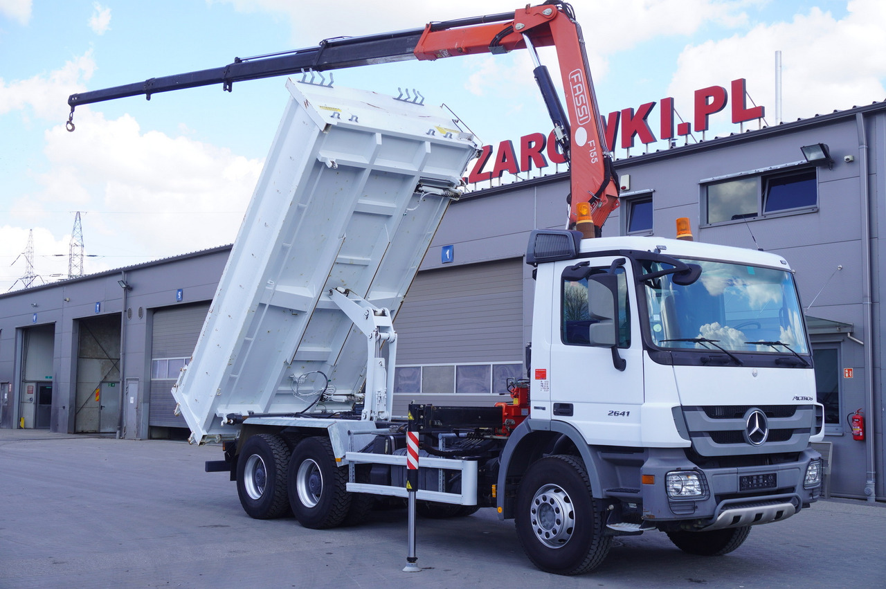 MERCEDES-BENZ Actros 2641 6×4 E5 / Crane / Dumper / 110000 km - Autokran, Autokran: das Bild 1 MERCEDES-BENZ Actros 2641 6×4 E5 / Crane / Dumper / 110000 km - Autokran, Autokran: das Bild 1