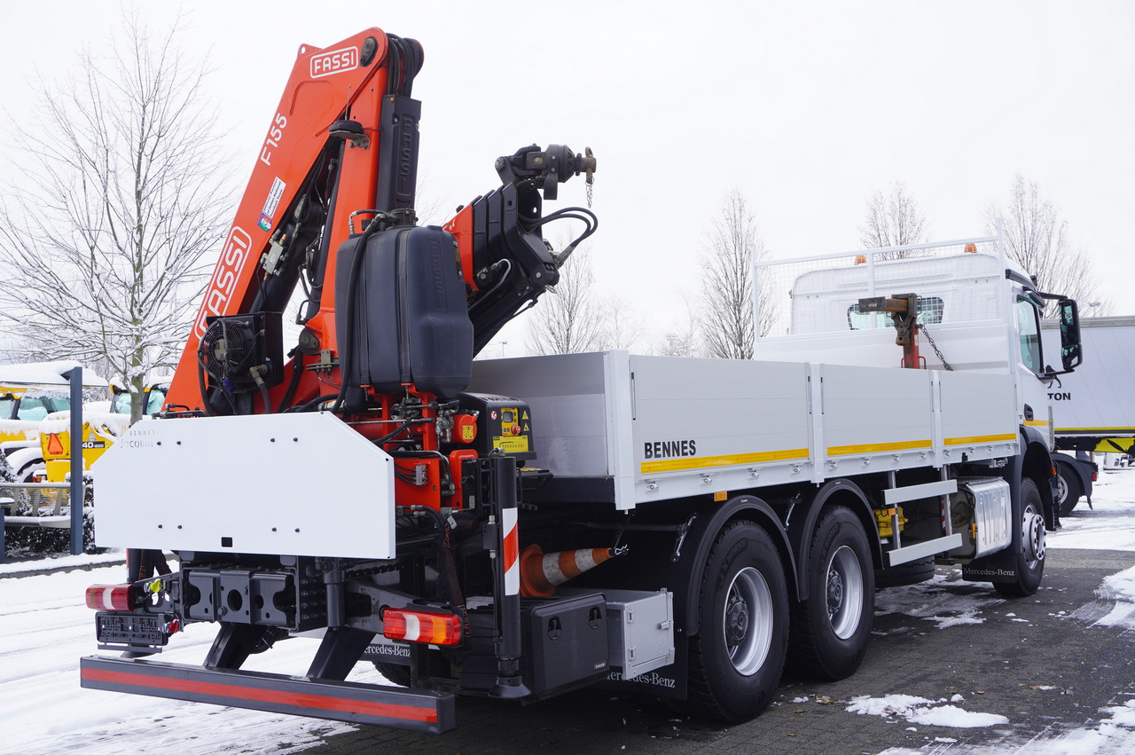 MERCEDES-BENZ Arocs 2633 flatbed truck / Crane FASSI F155A.0.23 / REMOTE CONTROL / 230,000 km - Pritsche LKW, Autokran: das Bild 5 MERCEDES-BENZ Arocs 2633 flatbed truck / Crane FASSI F155A.0.23 / REMOTE CONTROL / 230,000 km - Pritsche LKW, Autokran: das Bild 5