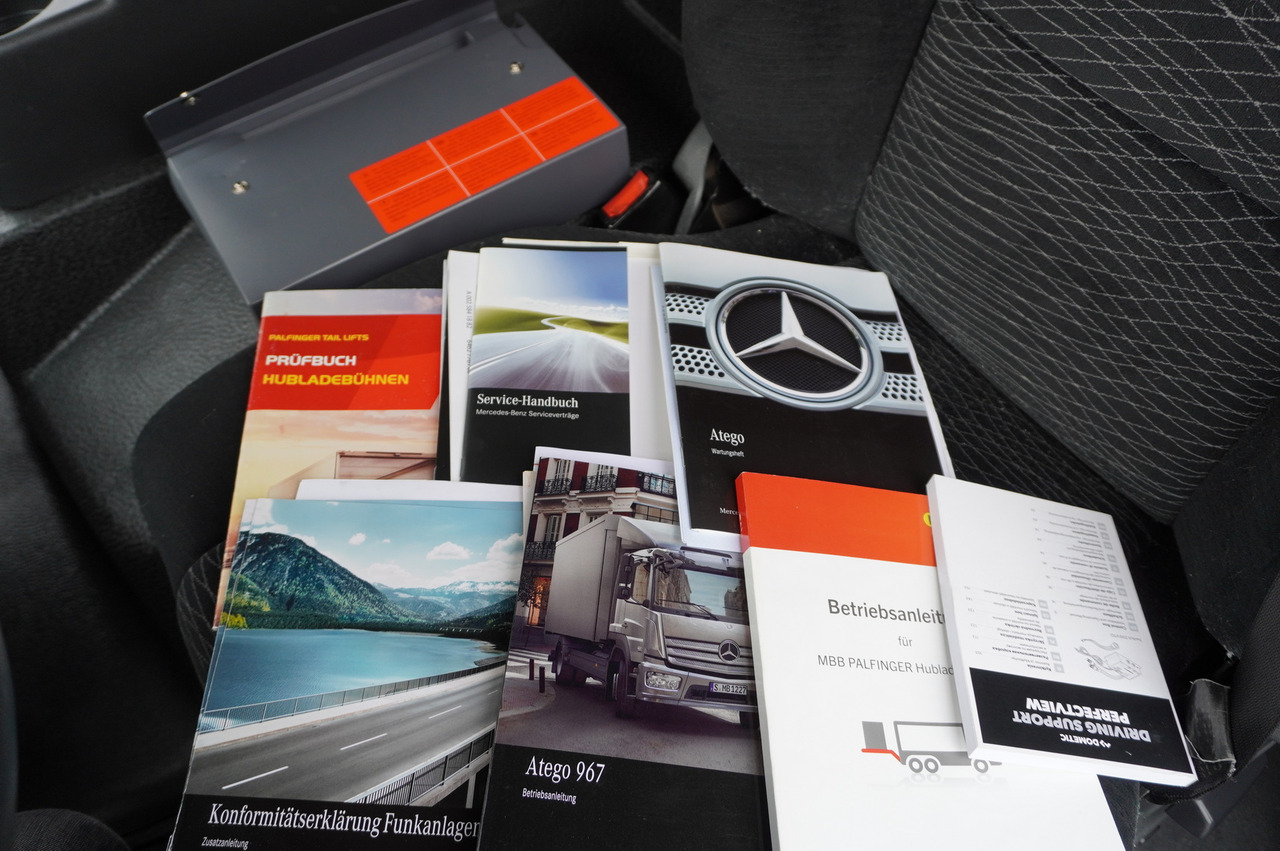 Koffer LKW MERCEDES-BENZ Atego 816 E6 4x2 / container / 15 pallets: das Bild 9