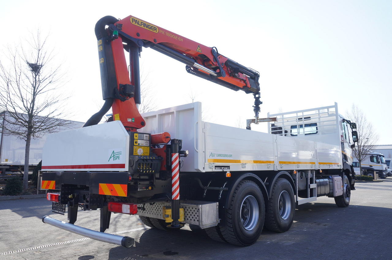 RENAULT C380 / 6x4 / HDS Palfinger PK 18002-EH 6000 kg - Pritsche LKW, Autokran: das Bild 4 RENAULT C380 / 6x4 / HDS Palfinger PK 18002-EH 6000 kg - Pritsche LKW, Autokran: das Bild 4