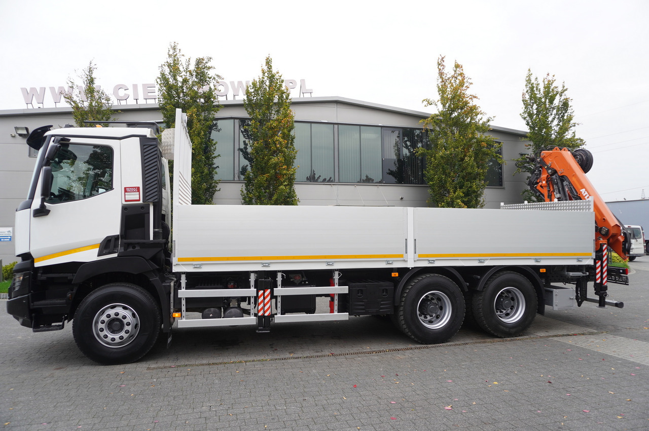 RENAULT C380 Comfort 6x4 / Atlas 172.3E crane / Range 12.3 m / capacity 6.1 t / Flatbed 17 EPA - Autokran: das Bild 4 RENAULT C380 Comfort 6x4 / Atlas 172.3E crane / Range 12.3 m / capacity 6.1 t / Flatbed 17 EPA - Autokran: das Bild 4