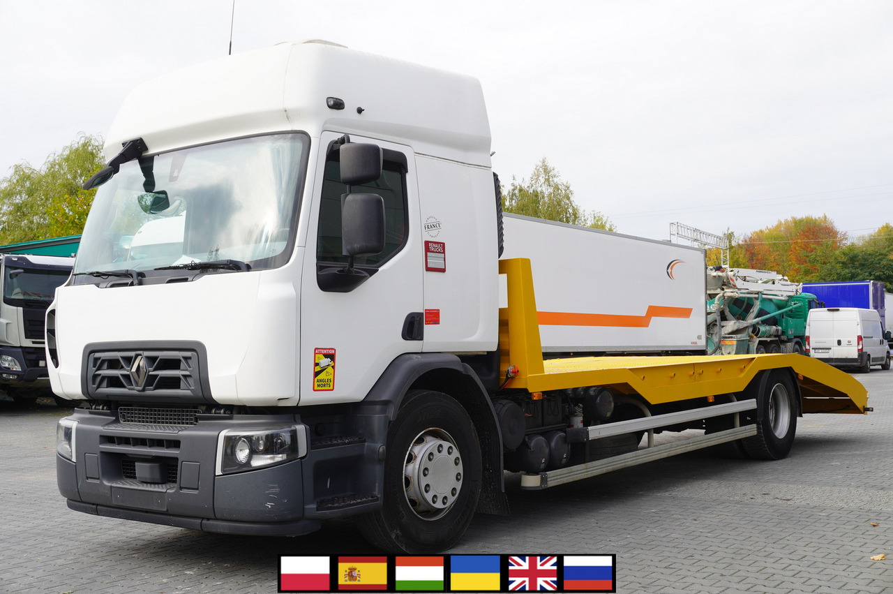 RENAULT D19 Wide Glob / 7.8 m NEW tow truck / 280 tho. km - Autotransporter LKW: das Bild 1 RENAULT D19 Wide Glob / 7.8 m NEW tow truck / 280 tho. km - Autotransporter LKW: das Bild 1