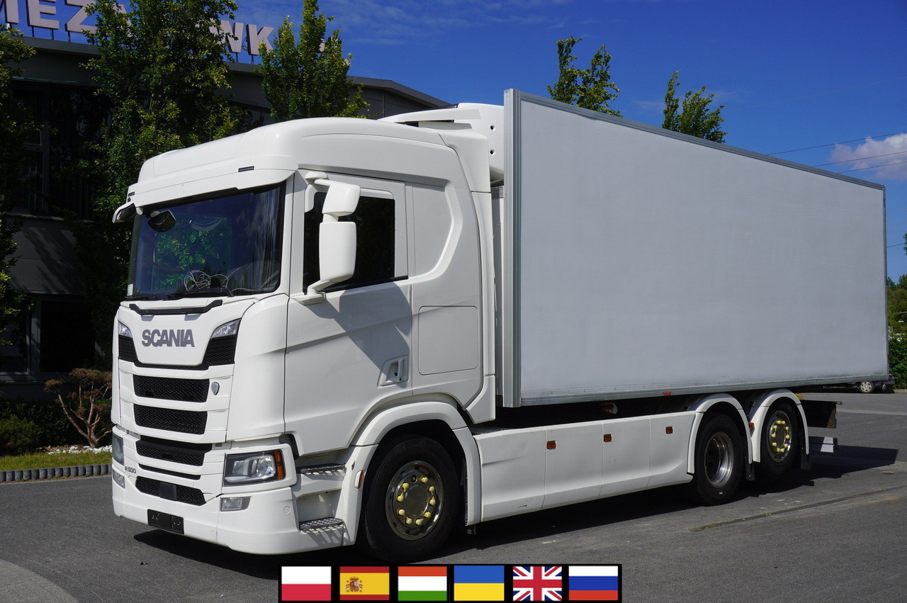 SCANIA R500 / Lecapitaine refrigerator Multitemp / Carrier Supra 950 MT / 3rd axle steered - Kühlkoffer LKW: das Bild 1 SCANIA R500 / Lecapitaine refrigerator Multitemp / Carrier Supra 950 MT / 3rd axle steered - Kühlkoffer LKW: das Bild 1