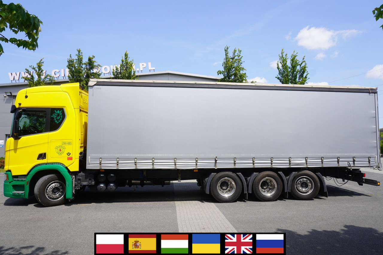 SCANIA R650 V8 8x4 /4 / 2020 / Curtainsider 23 EPAL - Plane LKW: das Bild 1 SCANIA R650 V8 8x4 /4 / 2020 / Curtainsider 23 EPAL - Plane LKW: das Bild 1