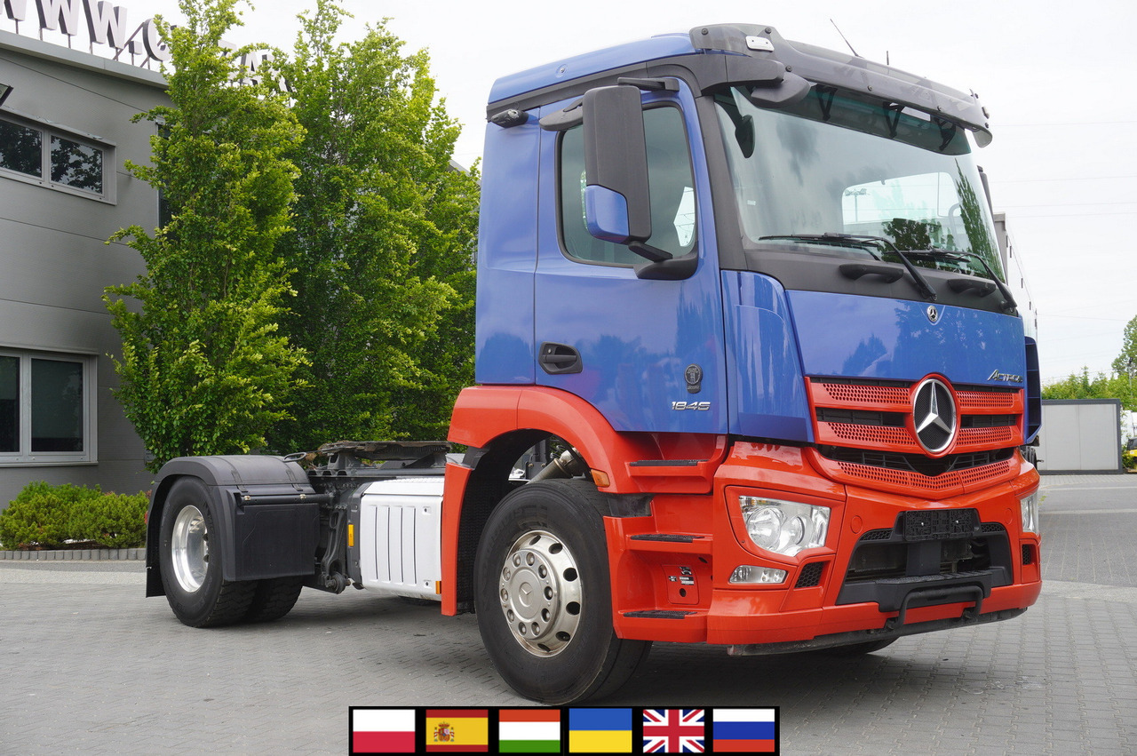 Mercedes-Benz Actros 1845 4x2 / Jost 5th wheel / 11.1 t load capacity - Sattelzugmaschine: das Bild 1 Mercedes-Benz Actros 1845 4x2 / Jost 5th wheel / 11.1 t load capacity - Sattelzugmaschine: das Bild 1