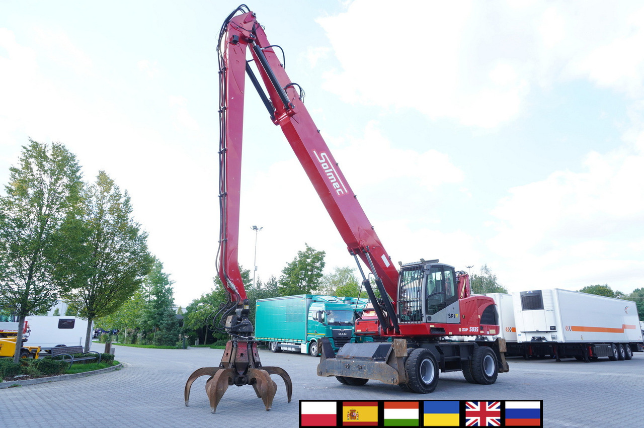 Solmec EXP 5035 / 6000 mth ! / 37t material handler - Mobilbagger: das Bild 1 Solmec EXP 5035 / 6000 mth ! / 37t material handler - Mobilbagger: das Bild 1