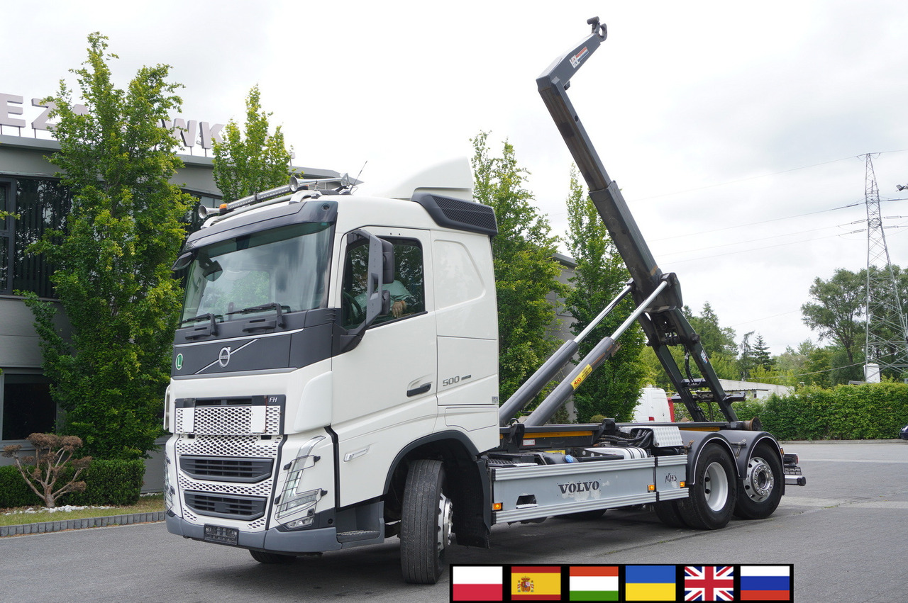 VOLVO FH 500 / VDL hooklift 21 tons / 2022 / steering 3d axle / 2 units - Abrollkipper: das Bild 1 VOLVO FH 500 / VDL hooklift 21 tons / 2022 / steering 3d axle / 2 units - Abrollkipper: das Bild 1