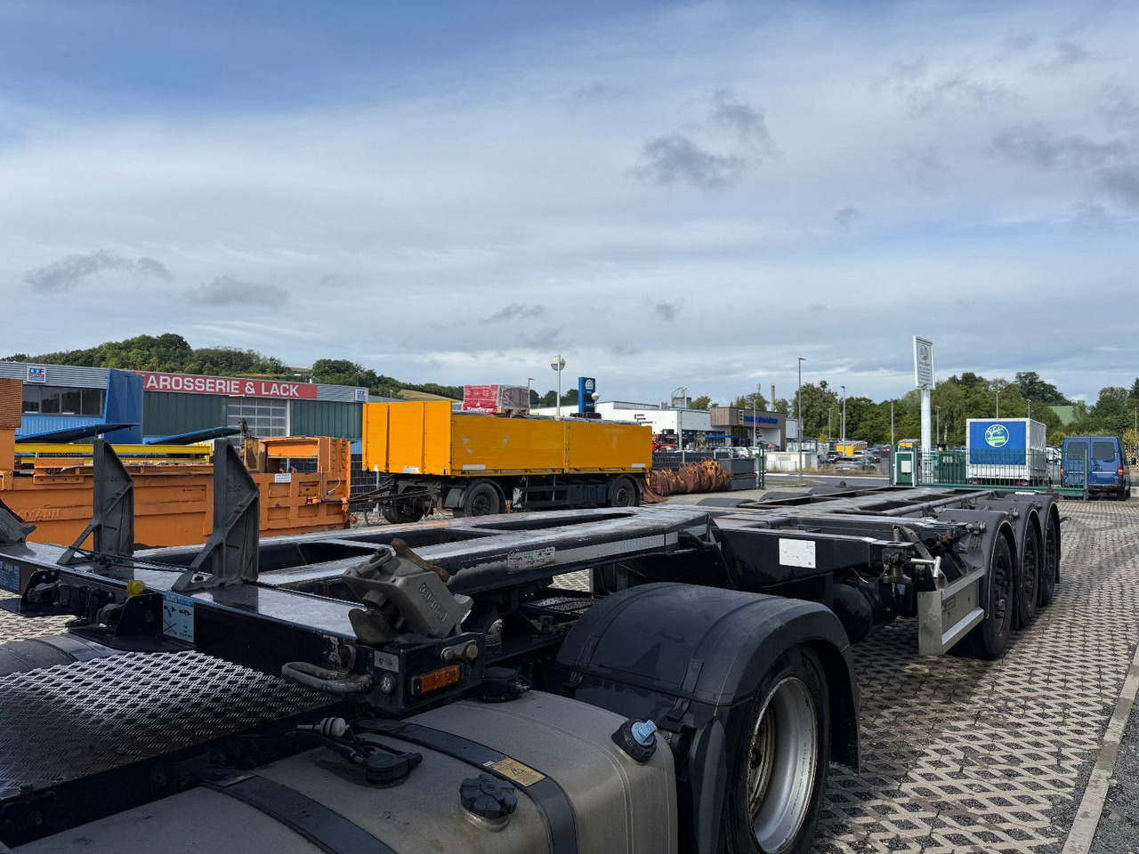 D-TEC FLEXITRAILER 2x20-30-40-45ft HC-BPW - Container/ Wechselfahrgestell Auflieger: das Bild 3 D-TEC FLEXITRAILER 2x20-30-40-45ft HC-BPW - Container/ Wechselfahrgestell Auflieger: das Bild 3