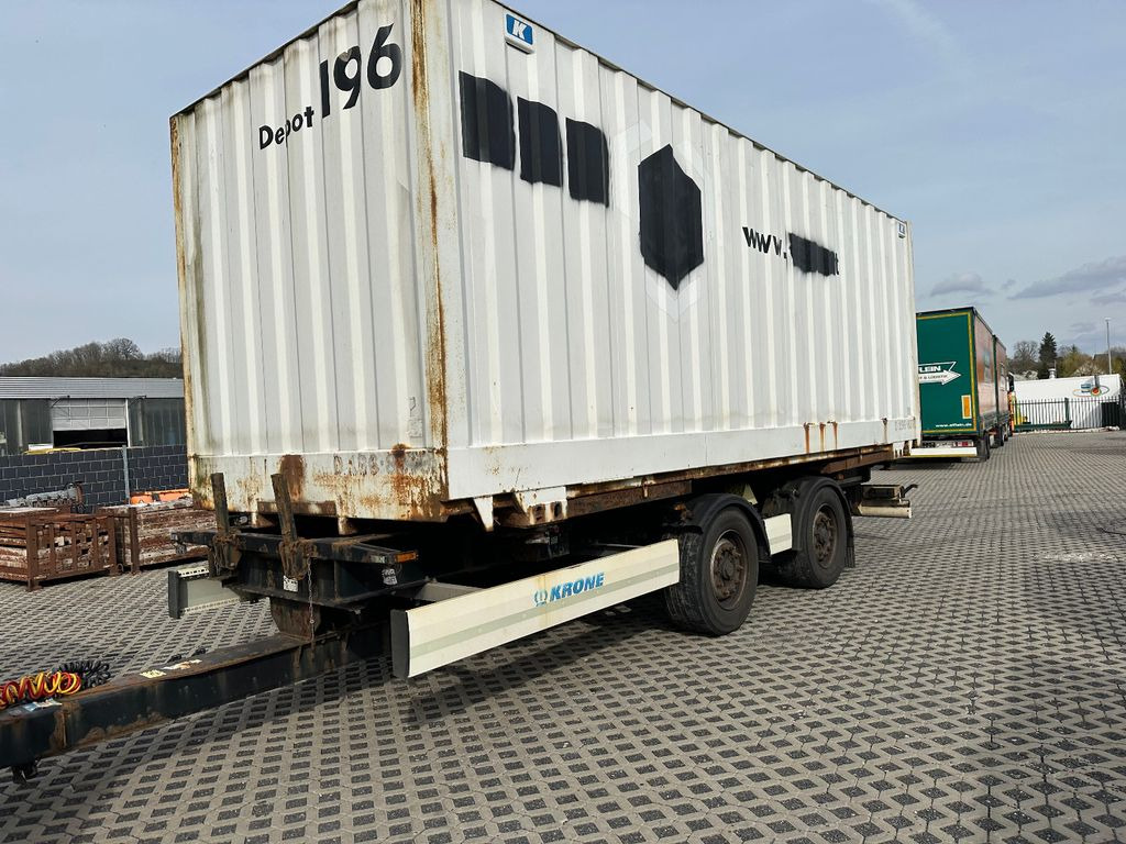 Krone ZZ 18- BDF Containerchassi Scheibenbremsen - - Container/ Wechselfahrgestell Anhänger: das Bild 2 Krone ZZ 18- BDF Containerchassi Scheibenbremsen - - Container/ Wechselfahrgestell Anhänger: das Bild 2