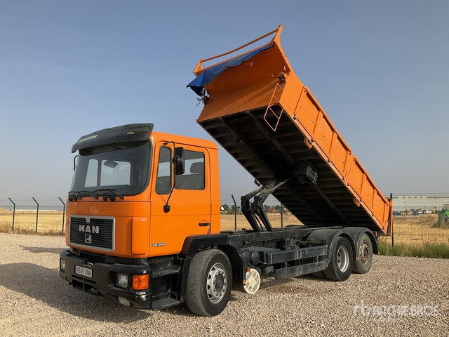 1994 MAN 26432 6x2 Tri/A Dump Truck - Schlegelmäher/ Mulcher: das Bild 2 1994 MAN 26432 6x2 Tri/A Dump Truck - Schlegelmäher/ Mulcher: das Bild 2