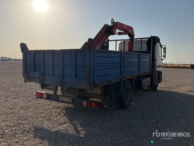1999 Mercedes-Benz Actros 1831 LS Fassi F150 Articulated Boom on 4x2 Dump Truck with Crane - Kipper, Autokran: das Bild 4 1999 Mercedes-Benz Actros 1831 LS Fassi F150 Articulated Boom on 4x2 Dump Truck with Crane - Kipper, Autokran: das Bild 4
