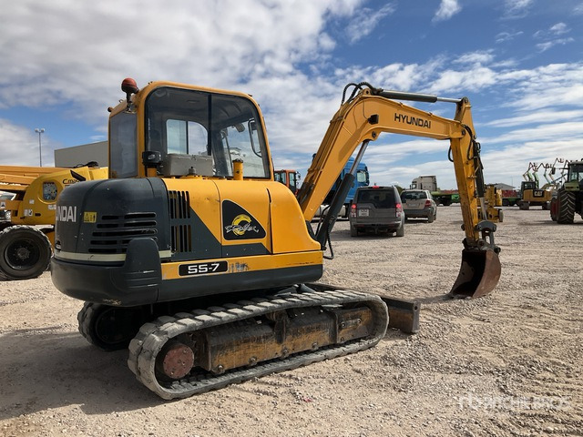 Hyundai ROBEX 55-7 Mini Excavator: <6.6t - Minibagger: das Bild 3 Hyundai ROBEX 55-7 Mini Excavator: <6.6t - Minibagger: das Bild 3