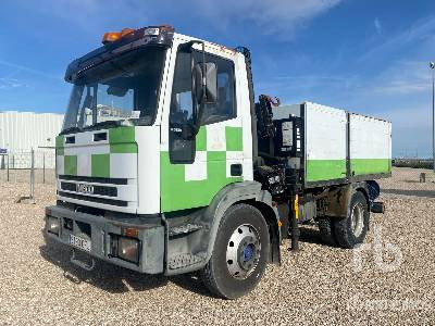 IVECO ML120E18K 2003 PM 8 4250 kg Knuckle Boom ... - Kipper, Autokran: das Bild 1 IVECO ML120E18K 2003 PM 8 4250 kg Knuckle Boom ... - Kipper, Autokran: das Bild 1