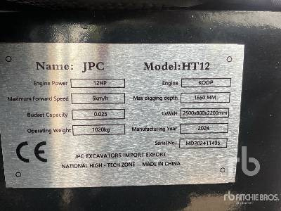JPC HT12 (Unused) - Minibagger: das Bild 5 JPC HT12 (Unused) - Minibagger: das Bild 5