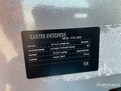 KASTER VOL-2000 Electric (Unused) - Kehrsaugmaschine: das Bild 5 KASTER VOL-2000 Electric (Unused) - Kehrsaugmaschine: das Bild 5