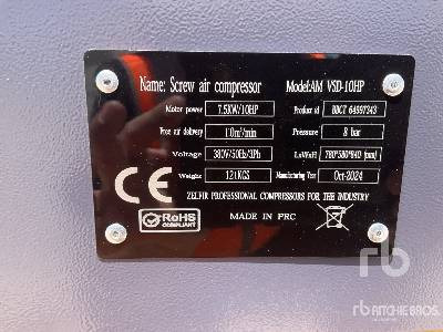 ZELFIR VSD-10HP (Unused) - Luftkompressor: das Bild 5 ZELFIR VSD-10HP (Unused) - Luftkompressor: das Bild 5