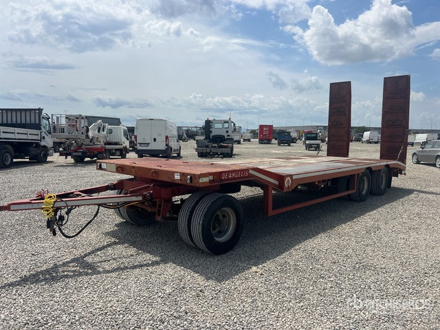 2002 DE Angelis 3R3201 8.45 m Tri/A Flatbed Trailer - Tieflader Anhänger: das Bild 2 2002 DE Angelis 3R3201 8.45 m Tri/A Flatbed Trailer - Tieflader Anhänger: das Bild 2