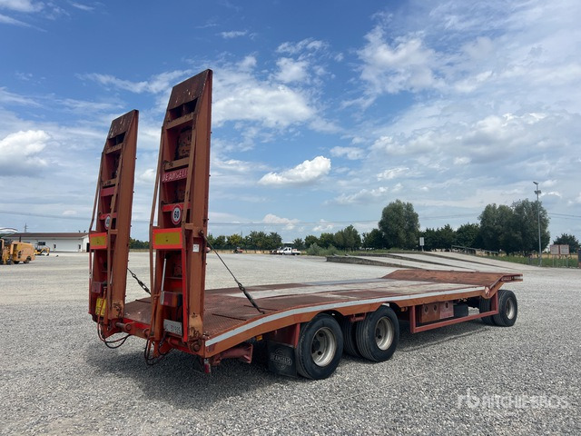 2002 DE Angelis 3R3201 8.45 m Tri/A Flatbed Trailer - Tieflader Anhänger: das Bild 4 2002 DE Angelis 3R3201 8.45 m Tri/A Flatbed Trailer - Tieflader Anhänger: das Bild 4