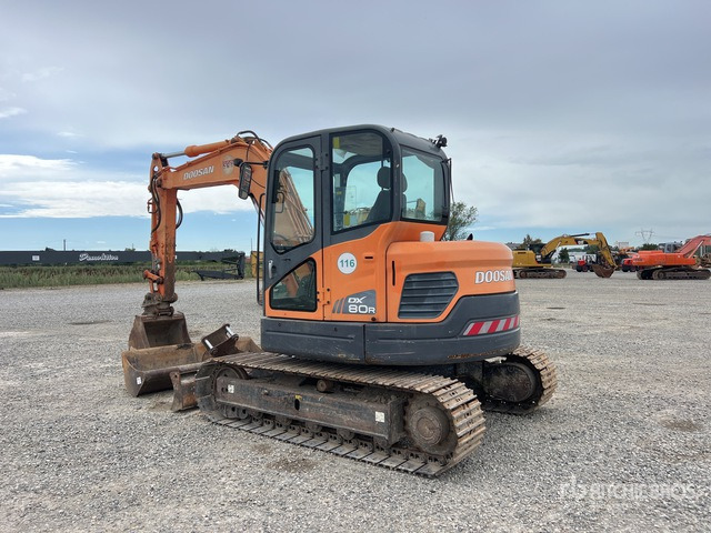 2009 Doosan DX80R Escavatore cingolato - Kettenbagger: das Bild 4 2009 Doosan DX80R Escavatore cingolato - Kettenbagger: das Bild 4